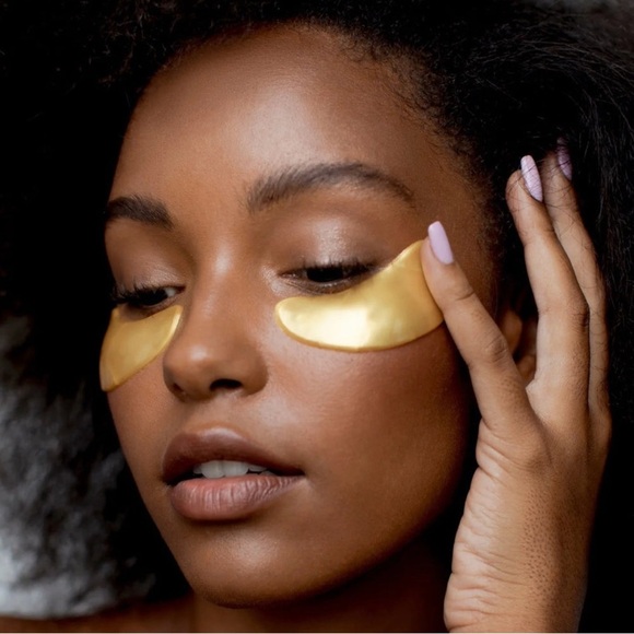 NWT, Milk+ Honey, Beautology Lab 24K Gold Collagen Eye Masks, 1 PAIR - Picture 2 of 4